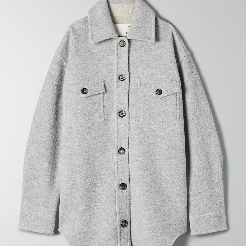 Aritzia, Wilfred Free: The Ganna Shirt Jacket (new with tags)